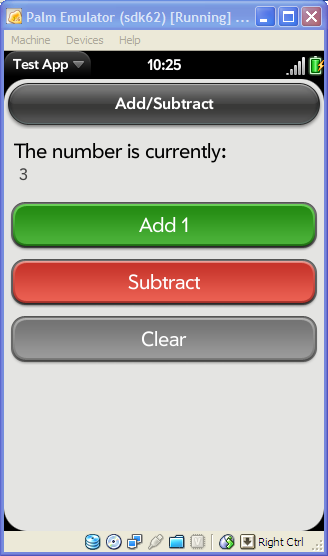 Add/Subtract App